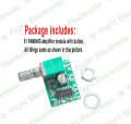 1 piece PAM8403 Amplifier module with volume button regulator. 