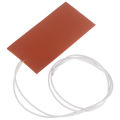 15W 12V DC Flexible Waterproof Silicon Heater Pad Wire Heater Engine Block Oil Pan Hydraulic Tank Heating Plate Mat 50X100mm. 