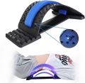 Back Pain Relif Stretching Spinal Device Back Massager For Bed & Chair & Car Multi Level Lumbar Support Stretcher Spinal Lower And Upper Muscle Pain Relief Magic Back Stretcher Lower Lumber Massage Support Massage Posture Corrector. 