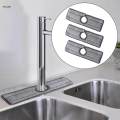 3x Faucet Absorbent Pads Buckle Design Reusable Washable Guard Pad Sink Splash Mat for Kitchen Bathroom Countertop and Sink RV Towel Mat Keep Dry. 