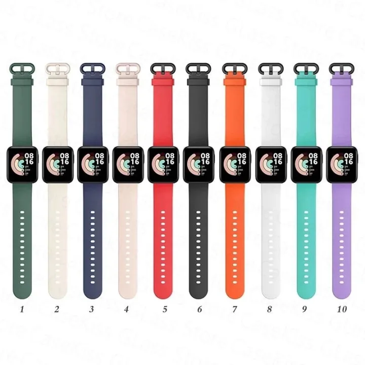Xiaomi Mi Redmi Watch 2 / Watch 2 Lite Silicone Straps | Daraz.pk