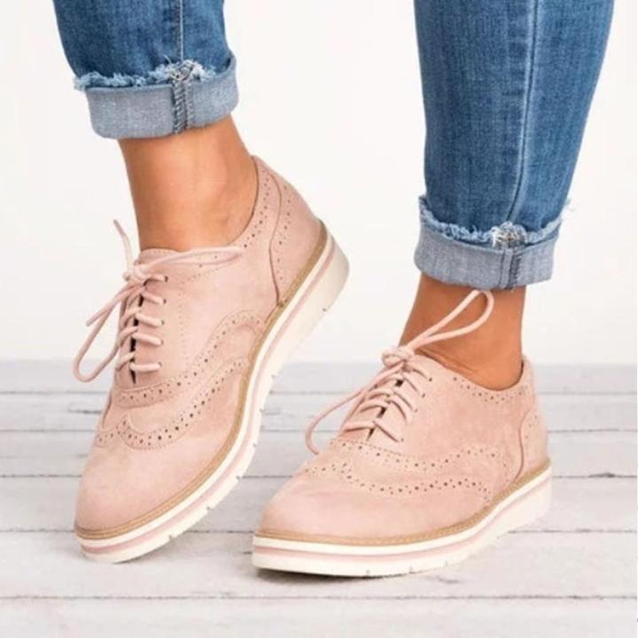 %E3%80%90ETOP%E3%80%91Plus%20Size%20New%20Women%20Fashion%20Lace%20Up%20Perforated%20Oxfords%20Femme%20British%20Minimalist%20Flat%20Casual%20Shoes%20-%20Image%205