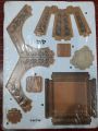 DIY 3D Jigsaw Puzzle Toy Build Your Own Eiffel Tower Model Fun and Learn Education Through Playing 4 sheets Gadget. 