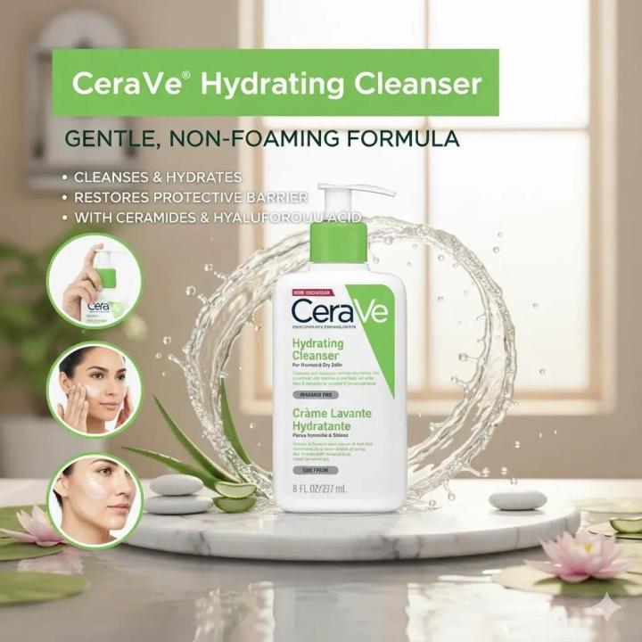 CeraVe Hydrating Cleanser 236ml for All Skin Types | Daraz.pk