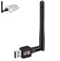 WiFi Adapter N 802.11 b/g/n Wi-Fi Dongle High Gain 300Mbps wireless Antenna wifi for computer. 