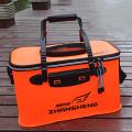 The old tree  Foldable 30-50cm Fishing bucket Fish bucket Water bucket Lure bucket Container EVA-Orange. 