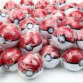 【wenfangdianpu】（NEW）Pokemon Throw PokeBall Pop-up Go Fighting Poke Ball Toy. 