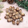 Cheap 20pcs 3cm Acorns Mini Artificial Foam Fruits and Vegetables Berries Flowers For Wedding Decoration. 