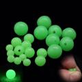 100Pcs/Bag Fishing Floats Beads Glowing Balls Buoy Luminous Light Night Sea Fishing Tackle Fishing Accessories Bulk Float for Night Fishing Diameter 3mm/4mm/5mm/6mm/8mm/10mm/12mm. 