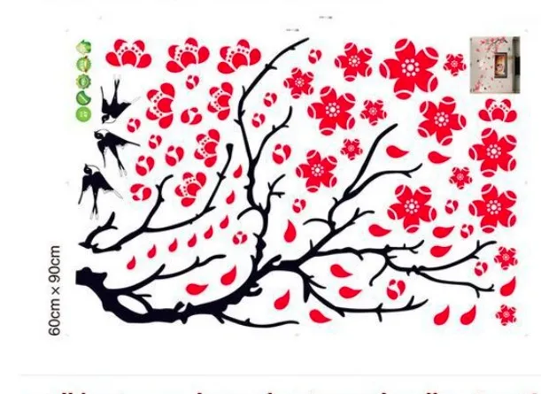 Blossom%20Birds%20Wall%20Sticker%20Mural%20%20Wall%20Art%20Decal%20%20DIY%20Pastoral%20Style%20Wall%20Decals%20for%20Living%20Room%20and%20Bedroom%20TV%20Background%20-%20Image%207