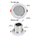8Ohm 10W Bathroom Ceiling Speaker Aluminum Can Fashion In-Ceiling Speaker Background Music System. 
