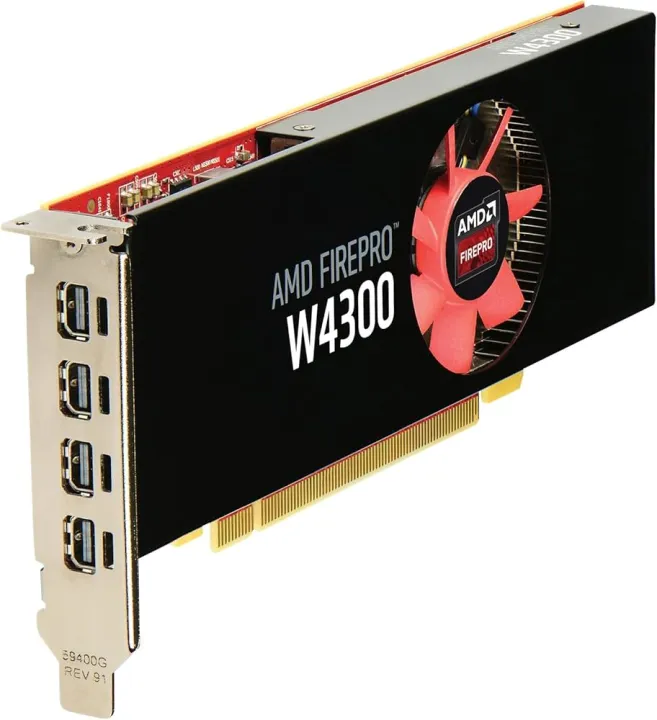 AMD%20FIREPRO%20W4300%204GB%20GDDR5%20128BIT%20DX12%20Graphic%20Card%20,%20MULTI%20DISPLAY%20at%20same%20time%20-%20Image%204