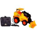 Wired Remote Control Battery Operated Yellow JCB Crane Truck Excavator Toy Construction Engineering Building Toys for Boys and Girls Small Car Plastic Crane Dumper Mini Monster Vehicles Machine JCB Plastic JCB Vehicle Trucks. 