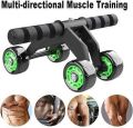 Unisex 4 Wheel AB Wheel Roller Ab Exerciser. 