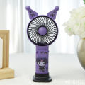 2024 Handheld Mini Small Fan USB Rechargeable Portable Cartoon Cute Student Desktop Small Electric Fan. 