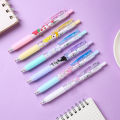 1/6Pcs Set 0.5mm Black INk Press Gel Pen Sanrio Cute Examination Signature Pen School Supplies. 