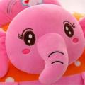 Baby Pink Elephant Seats Sofa Plush Support Seat Learning To Sit Baby Plush Toys. 
