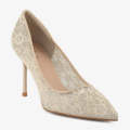 ECS Lace Whisper 4 Inch Heel Coat Shoes For Women. 