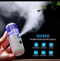 30ml Portable Nano Facial Mister, Handy Mini Facial Steamer, Atomization Eyelash Extensions Skin Care Steamer, Handy Moisturizing Mist Sprayer, USB Rechargeable. 