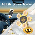 360 Degree Rotating Flower Shape Car Home Suction Mobile Phone Holder Bracket. 