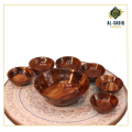 AL-SADIQ TRADERS |   Wooden Salad Bowls,Wooden Handmade Great for Fruit, Food, Salads, Mixing & Serving Bowls New Style customized. 