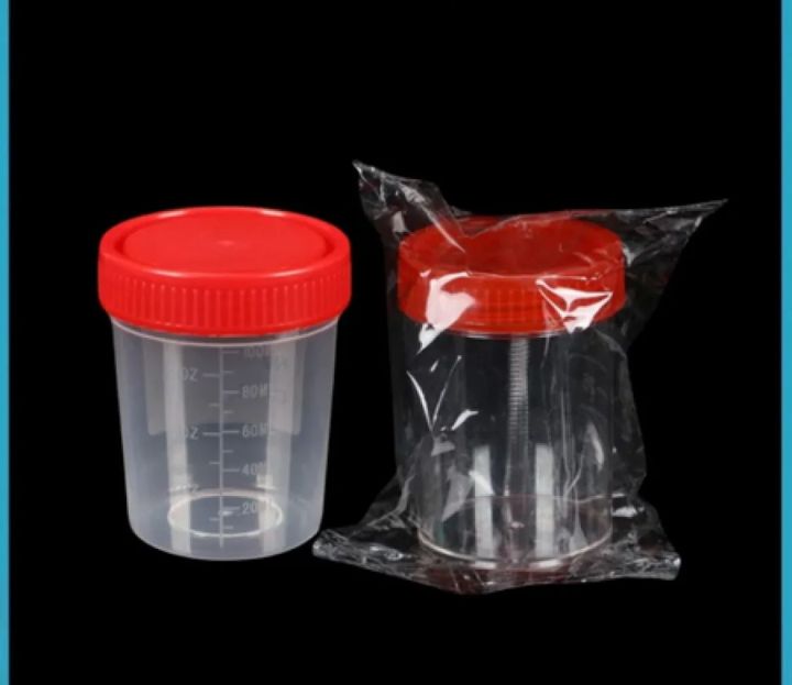 3pcs%20Urine%20Collection%20Container%20Sterile%20Sample%20Specimen%20Bottle%20Cup%20100%20ml%20Graduated%20cups%20Hospital%20Urine%20Collection%20Sample%20Bottle%20-%20Image%202