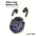 VANIR Wireless Bluetooth Earbuds, Dual Dynamic Drivers for Stunning Sound Quality, Bluetooth 5.0, IPX4 Waterproof, Low Latency for Gaming, Comfortable Fit & Noise Reduction for Clear Calls. 