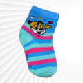 Multi Colours Socks For Kids & Baby - Cartoon Socks - 4 Pairs - 0 to 8 Years. 