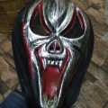 Black Golden Vintage Style Horror Mask Face (New). 