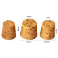 Wine Bottle Cork 10pcs Biodegradable Wooden Wine Bottle Stoppers Leakproof Reusable Corks for Wine Bottles Southeast Asian Buyers' Choice Replacement Corks for Opened Bottles. 