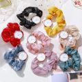 Stylish Scrunchies Watch for Girls - Fashionable Analog Wristwatch with Trendy Hair Scrunchie Band Stylish Girl Watch SB FIT®. 