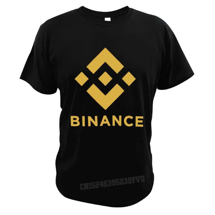 Binance T-Shirts BNB Crypto Coin Economically Related Tshirts Men Women Crew Neck Premium Men Clothing Oversized Camisas Tee