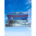 Pack of 40pcs- 4 Inch Hardened Steel Concrete Nails for Wall,Bricks,Wood. 