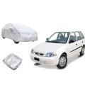 Suzuki Cultus Car Top Cover Silver Coated - Water and Dust Proof - Grey Color. 