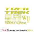 Reflective Color TREK Bike Stickers For Frame Decor MTB Cycling Decoration Trek Road Bicycle Vinyl Sticker Decal. 