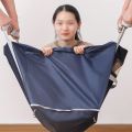 High Quality Super Large Capacity Storage Bag For Clothes Blankets Closet Organizer Moving Tote Bag Zipper Durable Handbag Luggage Pack Size 23 x 19 x 23 Inches. 