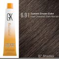 GK Hair Global Keratin Iced Chestnut Hair Color -3 shades (100ml/3.38 fl. oz). 