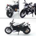 Diecast Ducati Double Silencer Bike Alloy Model Kids Toy, Die Cast Two Wheel Fast Racing Sports Motorbike Scale Replica_ Metal & Plastic Models With Music Sound & Light, Special Edition Racing Autobike Children Toys For Boys Girls & Children Race Vehicle. 
