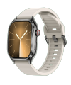 Zero® Sigma Smartwatch 2.01" IPS Curved HD Display | Smart Notifications, Health Suite, AI Assistant | Textured Silicon Strap | Best Smartwatch for Men, Women, and iPhone iOS and Android Users. 