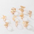 Fashion Jewellery 9 pcs rings. 