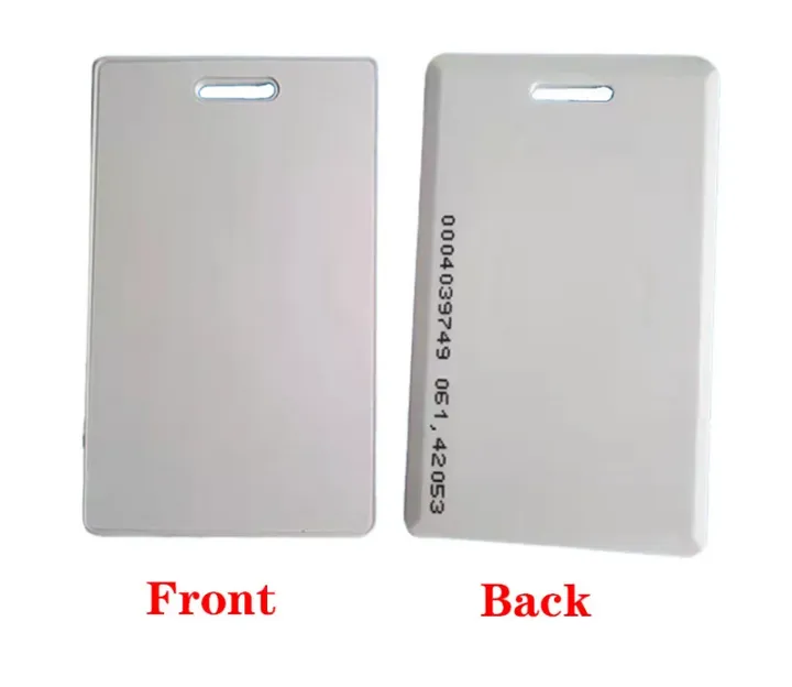 50/100pcs%20Tk4100%20Thick%20Card%20Read-only%20Smart%20Chip%20RFID%20125khz%20Authorized%20Access%20Control%20Badge%20ID%20Em4100%20Non-rewritable%20Token%20-%20Image%203