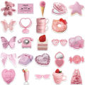 10/30/50 Pcs Cartoon Pink Girl Heart Cute Bear Graffiti Decorate Stickers DIY Luggage Phone Guitar Laptop Party Gift Toy Sticker. 
