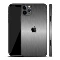 BRUSHED TITANIUM WRAP/SKIN FOR IPHONE 11 PRO. 