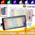 SKQ 50W RGB LED Flood Light Spotlight 220V-240V IP65 Outdoor Lighting Waterproof Floodlight. 