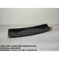 1 Piece Melamine Sushi Dish Medium - Serving Tray -  Melamine Material - White & Black. 
