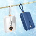 22.5W Super Fast Charging Power Bank 10000mAh for Huawei P40 Mini Powerbank Built in Cable for iPhone 15 Pro max 14 13 12 11 Xiaomi Samsung. 