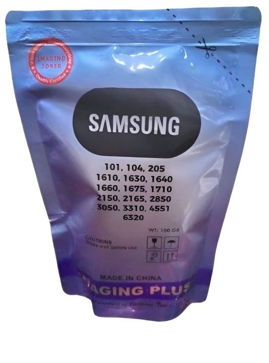 hp powder refill laser toner samsung/100gm/model104+101+2165+1710+1640