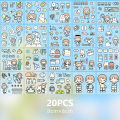 RHS Online Cute Stickers Ins Waterproof Cartoon Sticker Set  Diary Phone Scrapbook Decorate. 