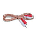 3.5mm Stereo Male to Male 2 RCA Audio Speaker AUX Cable Cord 2 in 1 Audio Cable best wire fo amplifer and speakers. 