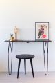 Side Table, Haton Table (Black Side Table). 